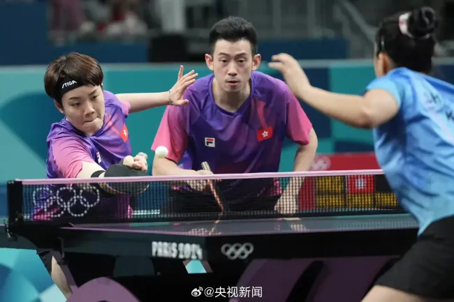 中国香港队乒乓混双第4 网友盛赞决赛悬念丛生