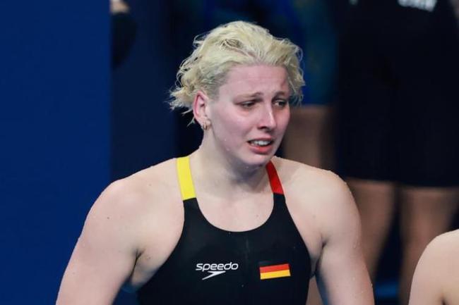 德国游泳女将质疑张雨霏