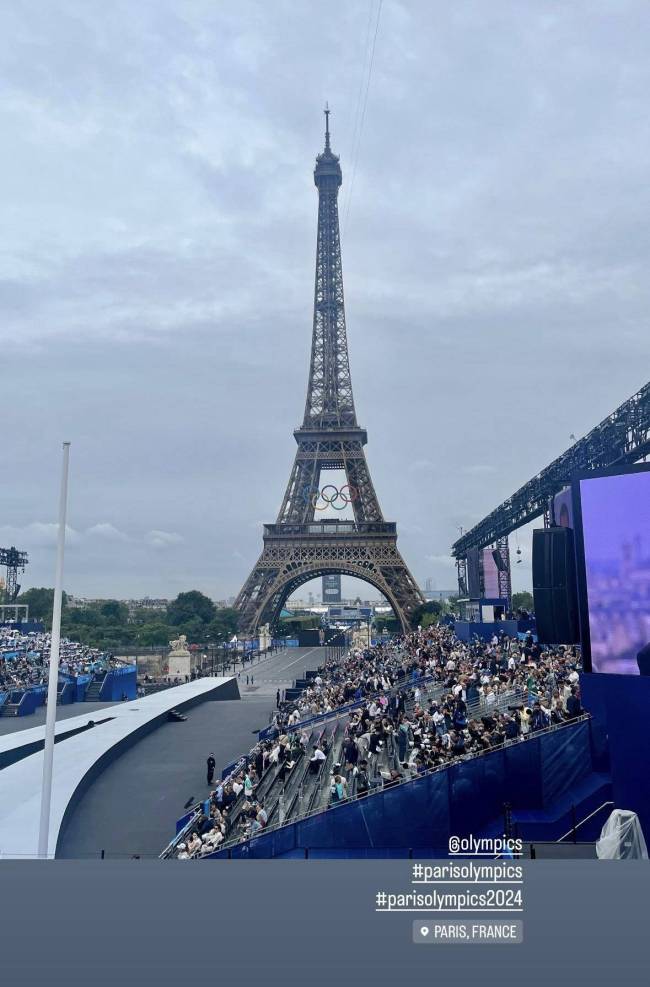 鲁豫启程巴黎首次现场看奥运 霍家体育传承共襄盛举