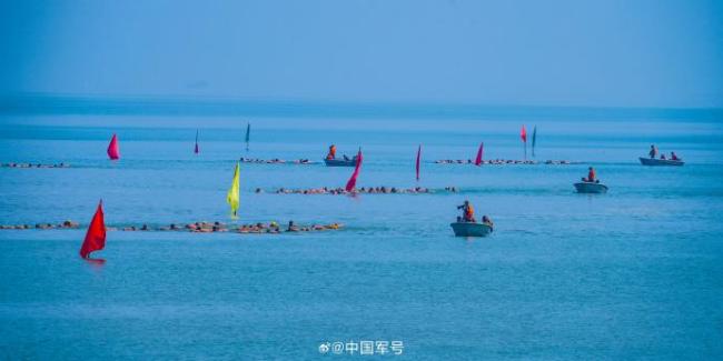 当迷彩绿遇上海之蓝 9图解锁夏日海训大片