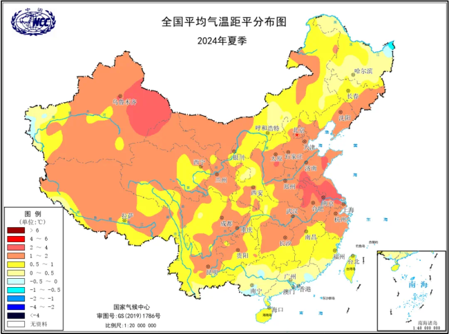 今夏全国平均气温创历史新高 多地高温破纪录