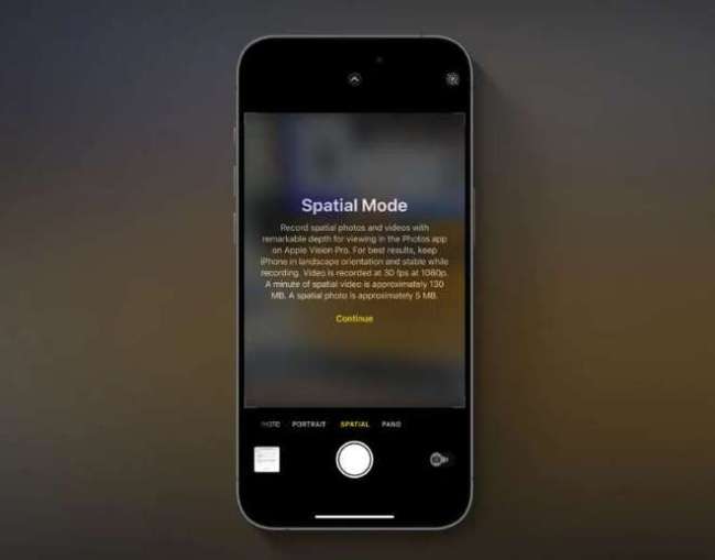 iPhone15Pro也能拍空间照片了 iOS 18.1 beta 4新增支持