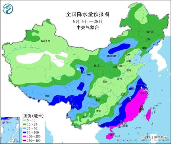 普拉桑先后在浙江舟山登陆 长三角迎暴雨考验