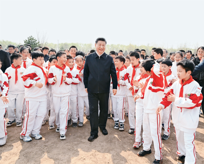 习近平：大力弘扬伟大爱国主义精神，把强国建设、民族复兴伟业不断推向前进