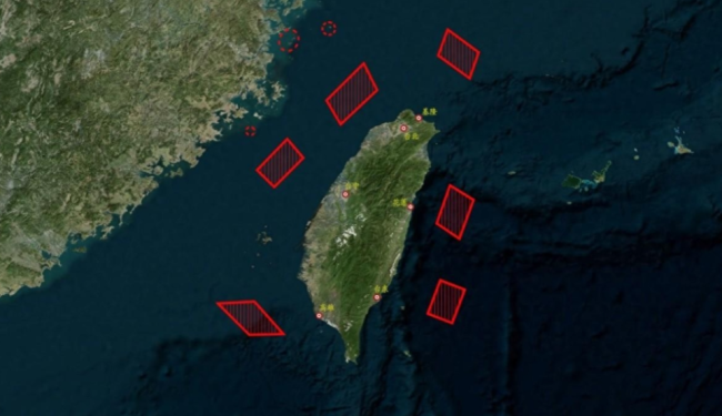 火箭军部队某型导弹整齐排列 台军机密曝光引发关注