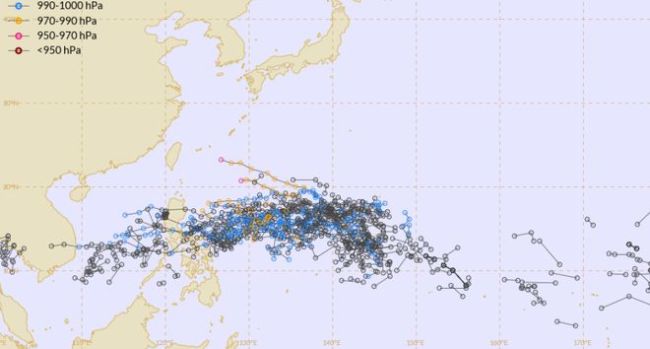 新台风即将生成 双台风共舞局面或将出现