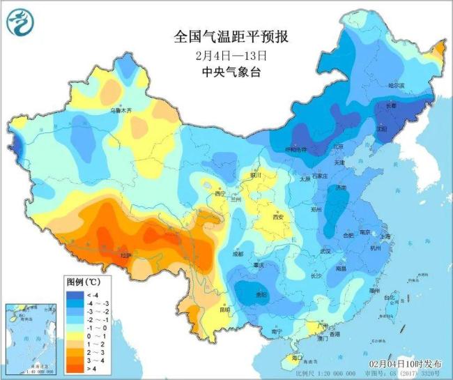 開工第一周接連遭遇兩輪冷空氣 氣溫驟降需保暖