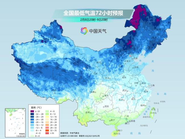 今冬最凍人時(shí)刻來了 北極冷氣直抵家門口