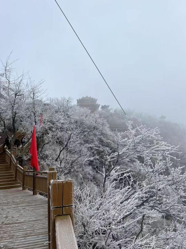  《國色芳華》熱播帶火沂山春節(jié)游,，冰雪奇觀+非遺引客增長超兩成