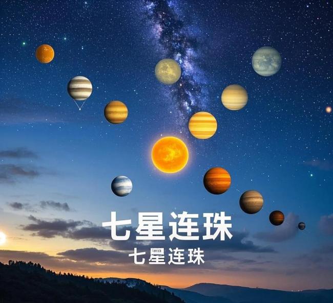 專家：七星連珠肉眼只能看到3顆星 理想與現(xiàn)實的差距