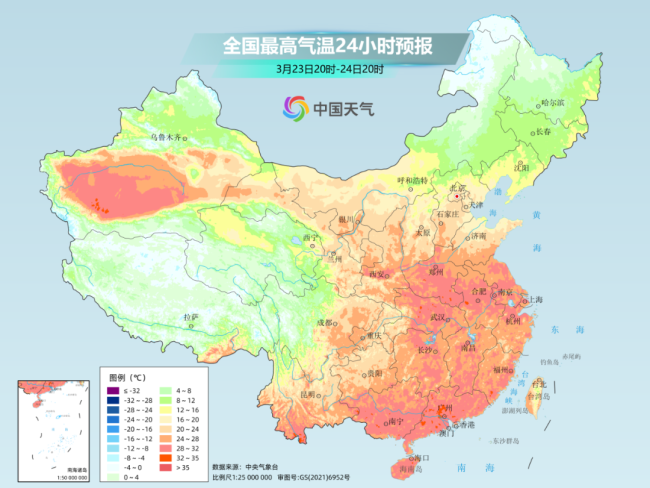 跌20℃ 強降水 雷暴大風,！氣溫升得太快，甚至有些“飄”了,，別急,！寒潮會出手！