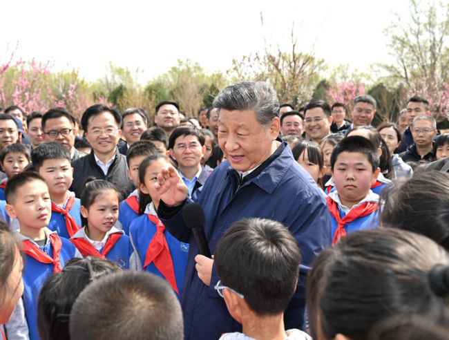 習(xí)近平：匯聚共建美麗中國(guó)磅礴力量 讓祖國(guó)大地更加綠意盎然生機(jī)勃發(fā)