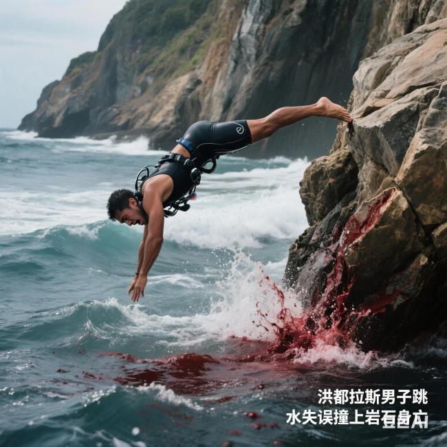 洪都拉斯男子跳水失误撞上岩石身亡，目击者拍下最后画面...