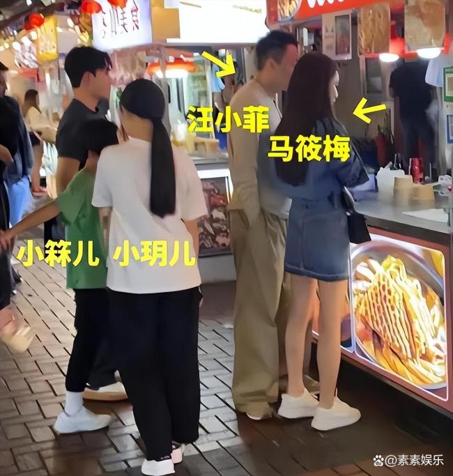 汪小菲妻子带儿女吃下昼茶，体验老北京文化， 网友：后妈当的很全心