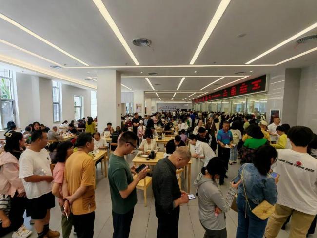 五一浙江衢州政府食堂開門納客