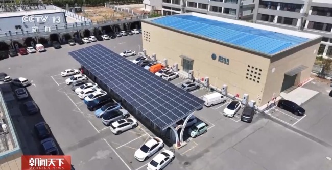 "五一"假期高速服務(wù)區(qū)新能源汽車充電量創(chuàng)歷史新高