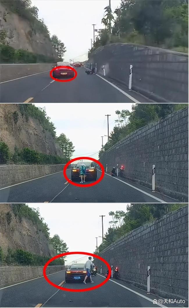 保時捷撞摩托后更換車牌 司機被刑拘 違規(guī)操作引熱議
