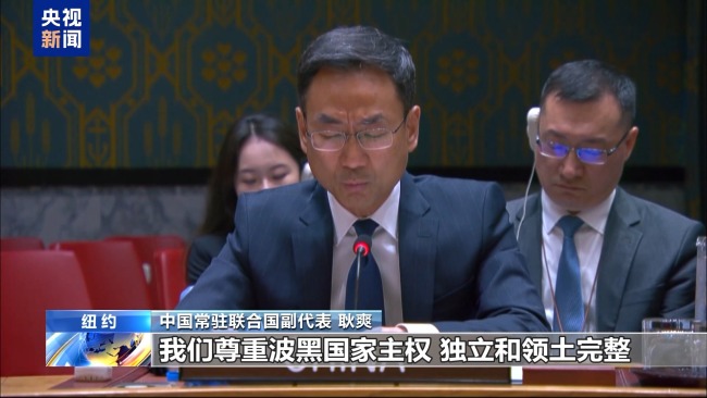 中方呼吁公正處理波黑問題 尊重主權(quán)反對單邊干預(yù)