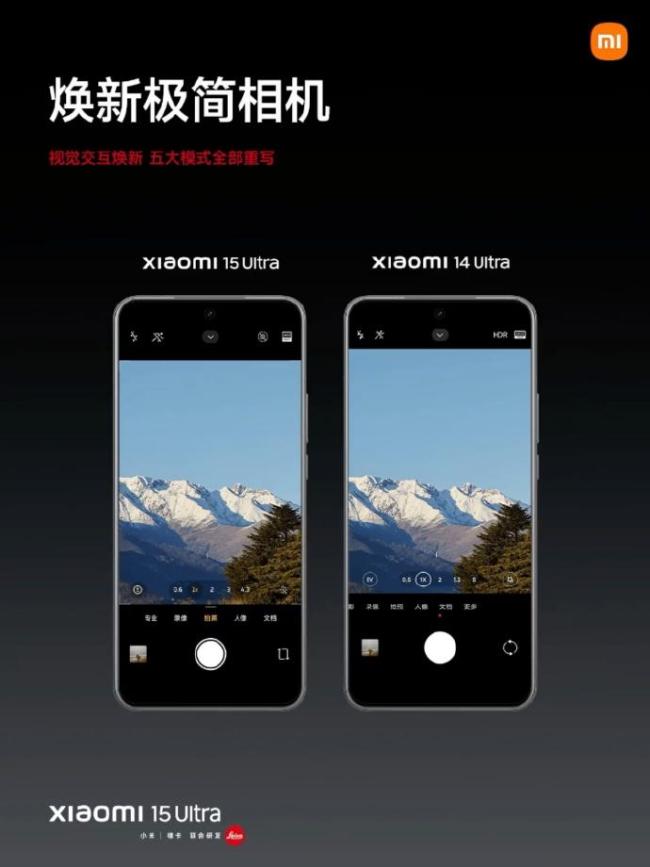 小米煥新極簡(jiǎn)相機(jī)保留原功能 功能布局個(gè)性化設(shè)置
