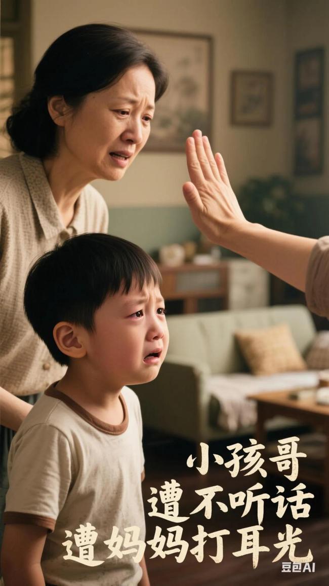 小孩哥不聽話遭媽媽打耳光：家庭管教背后的深層問題與反思