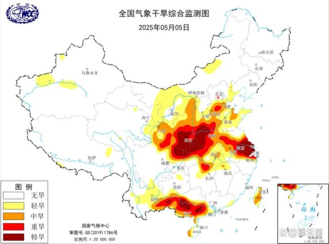 全国降水最强势的一天 暴雨席卷南方多省