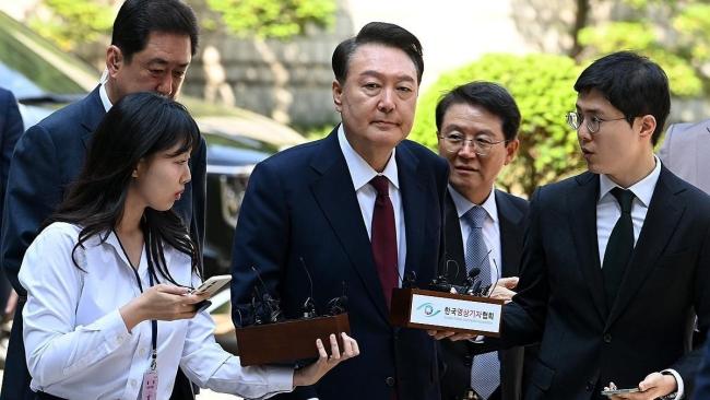 尹锡悦涉内乱罪举行第三次庭审