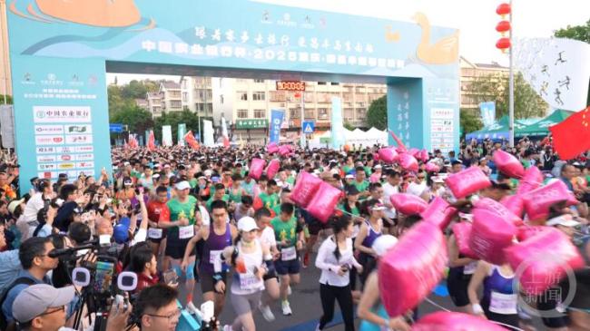 博主跑完半馬問鹵鵝哥為啥不投喂 鹵鵝元素成亮點