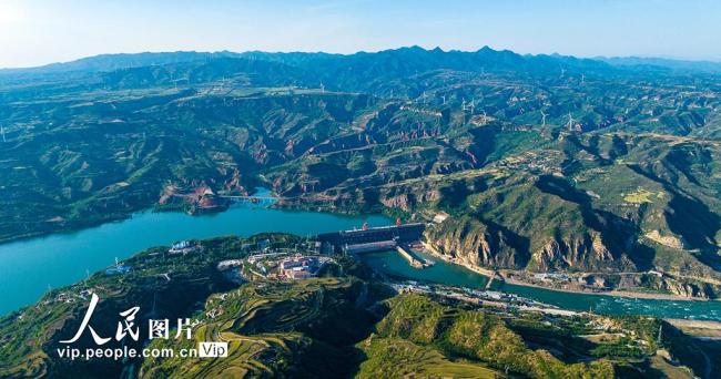 河南三門峽：黃河兩岸美如畫