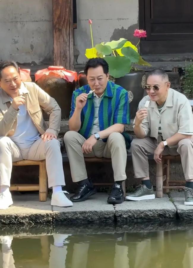 唐國強劉勁盧奇紹興合體 老戲骨再聚首