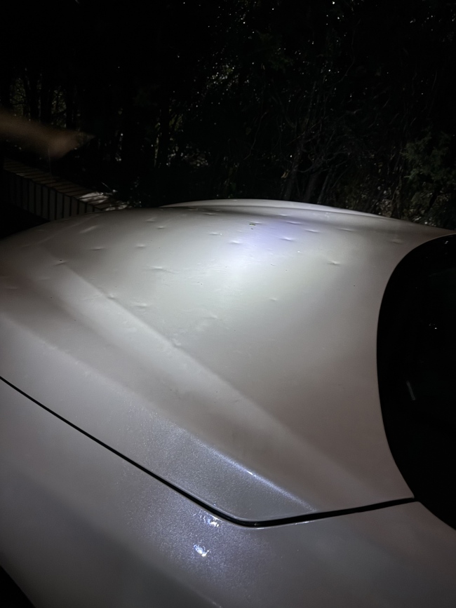 北京昨夜多地冰雹直徑超4厘米 車險理賠咨詢火爆 車主抓緊報險備案