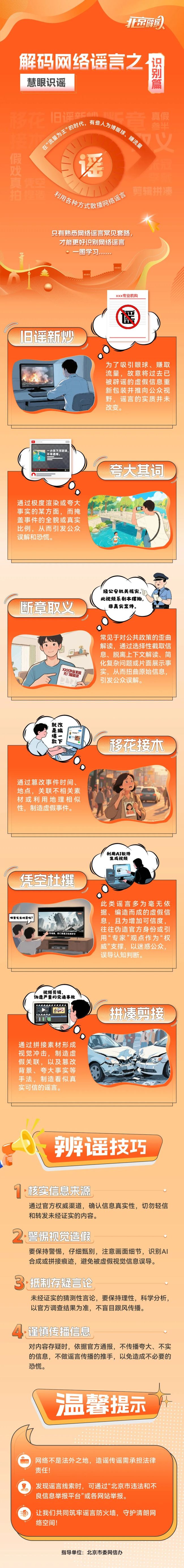 網(wǎng)絡(luò)謠言有哪些常見套路？一圖學(xué)習(xí),！