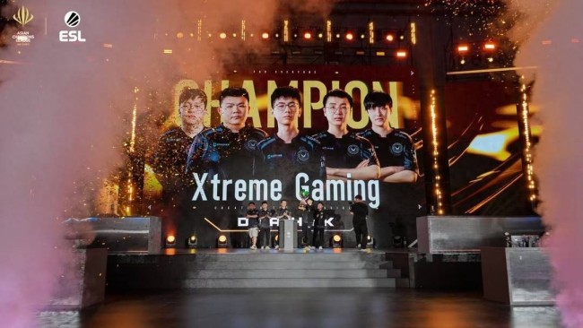 XG夺得英雄亚冠ACL刀塔项目冠军