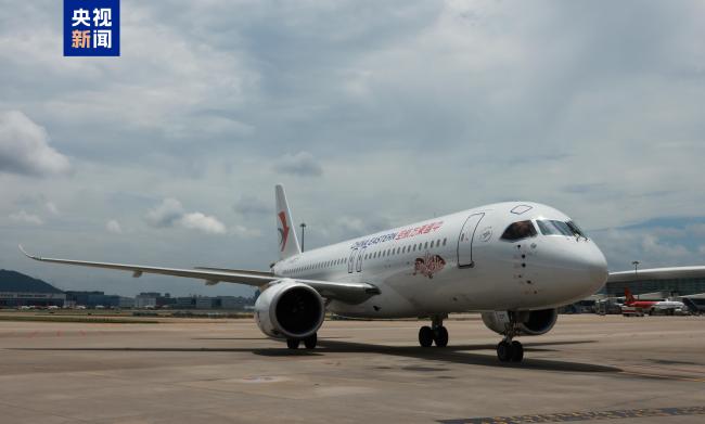 C919航線上新！上海虹橋—深圳直達往返航班開通