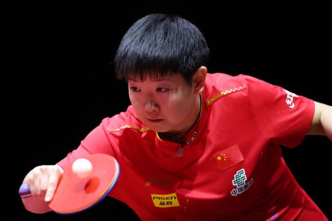 孫穎莎晉級(jí)女單32強(qiáng) 4比0完勝對(duì)手