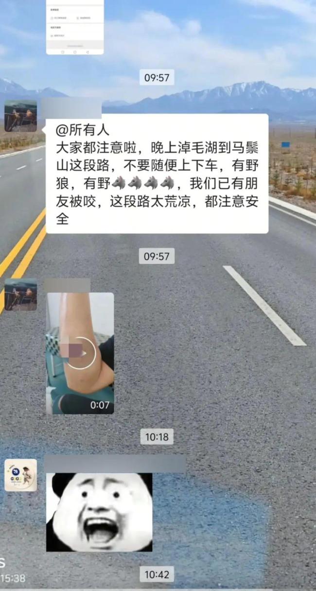 司機深夜下車睡覺被狼咬傷 無人區(qū)野狼襲擊事件