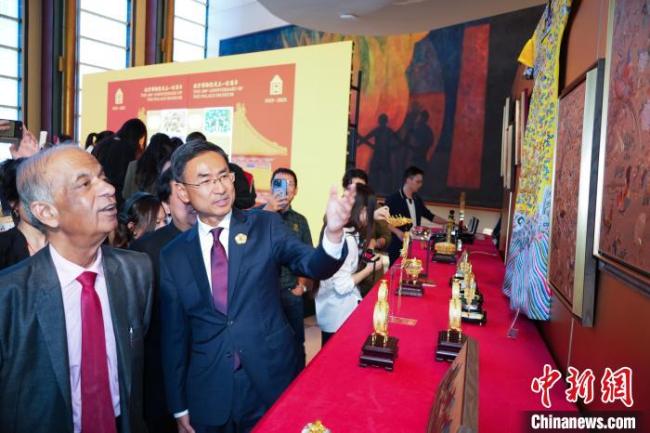 故宮文創(chuàng)活動(dòng)亮相紐約聯(lián)合國總部 慶祝故宮百年誕辰