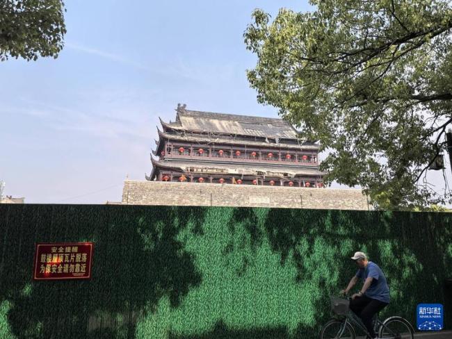 明中都鼓樓瓦片瀑布式脫落 官方成立調(diào)查組核實(shí)