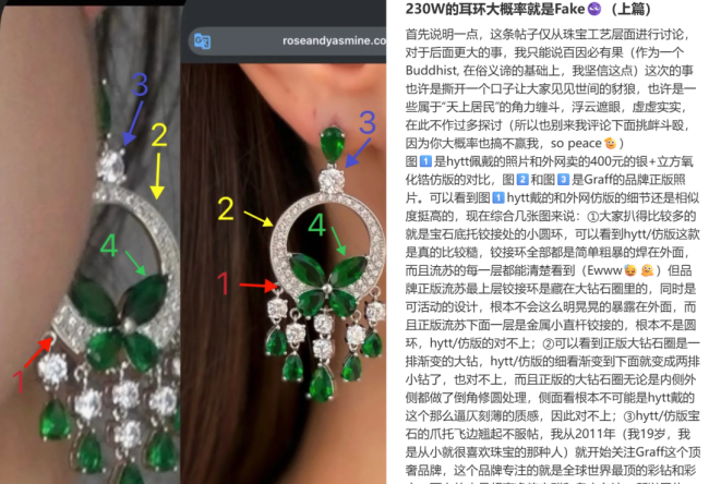 女星天價耳環(huán)羅生門引全網(wǎng)珠寶鑒定 火彩之爭揭秘真相