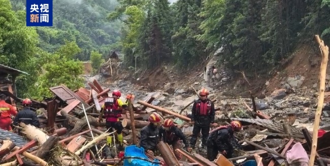 廣西龍勝山洪泥石流災(zāi)害已致1人遇難