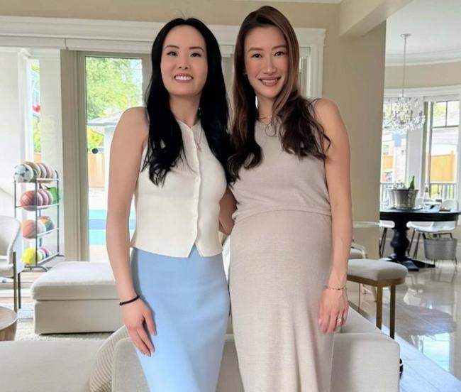 謝霆鋒的妹妹謝婷婷懷孕臨盆在即 孕肚搶鏡引發(fā)關注