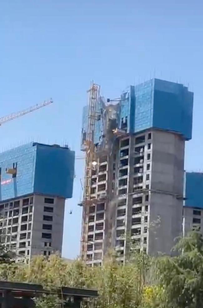塔吊事故系安装人员操作失误