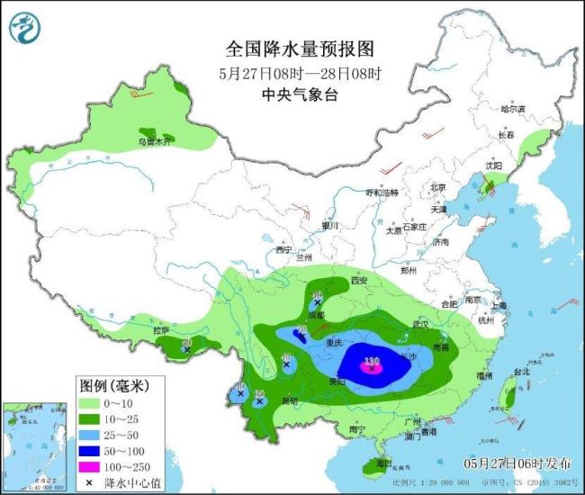 貴州至江南華南等地強(qiáng)降雨過程開啟