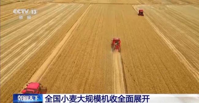 全國夏糧搶收進行時 1700萬台套農機具戰“三夏”