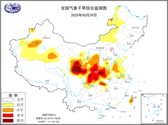 6月北方旱區(qū)旱情將有所緩和 降水增多緩解干旱