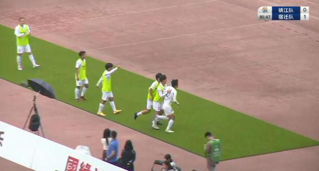 “蘇超”宿遷隊2-0客勝鎮(zhèn)江隊