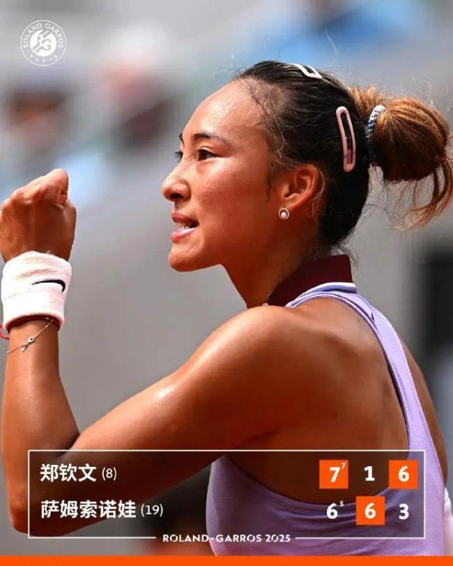 從奧運會到法網(wǎng),，鄭欽文在“福地”取得跨年10連勝！