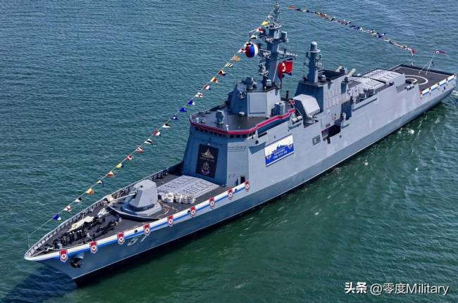 最新衛(wèi)星圖：朝鮮驅逐艦船頭并未被切 修復進展顯著