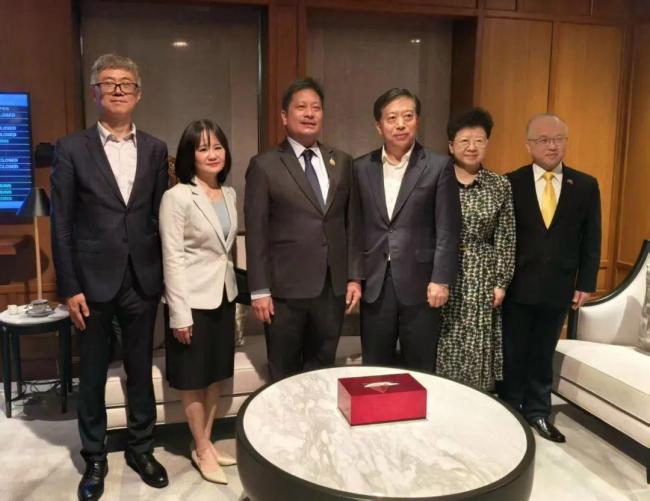 中國駐泰國大使韓志強離任回國