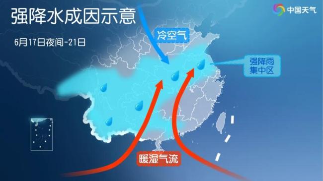一輪大范圍強(qiáng)降雨來了 9省區(qū)市成核心影響區(qū)