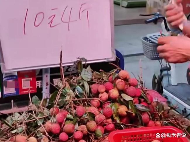 白糖罌荔枝跌破一元 果農(nóng)愁容滿面